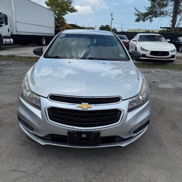 2016-chevrolet-cruze-ls-limited-for-sale-miami-clean-title-used-sedan-automatic-fwd-flex-fuel-silver-black-interior-best-price