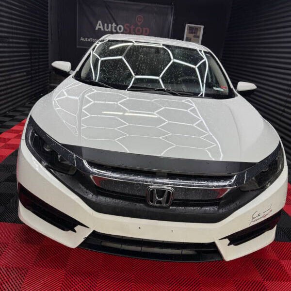 2016-honda-civic-lx-for-sale-miami-clean-title-used-sedan-automatic-cvt-fuel-efficient-white-black-interior-best-price